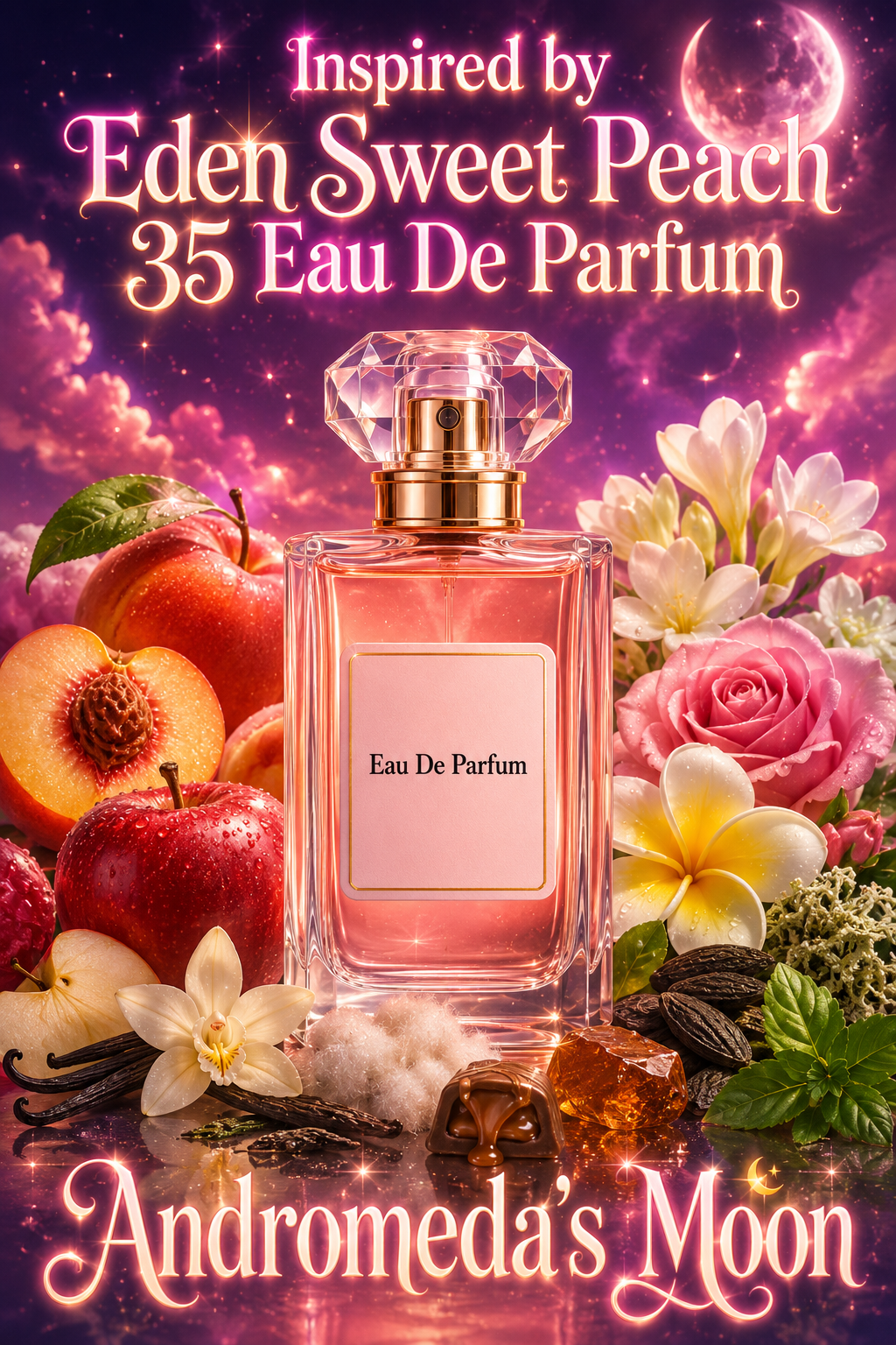 Inspired by Eden Plush Pear 23 Eau De Parfum Kayali – Andromeda's Moon