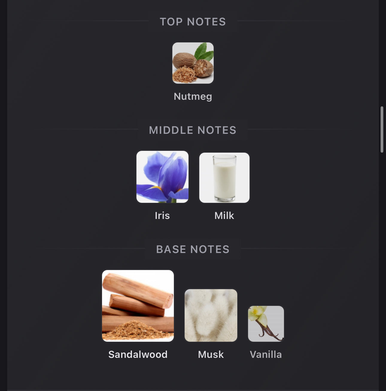 Andromeda’s Inspired by Santal Calling Eau De Parfum Ex Nihilo