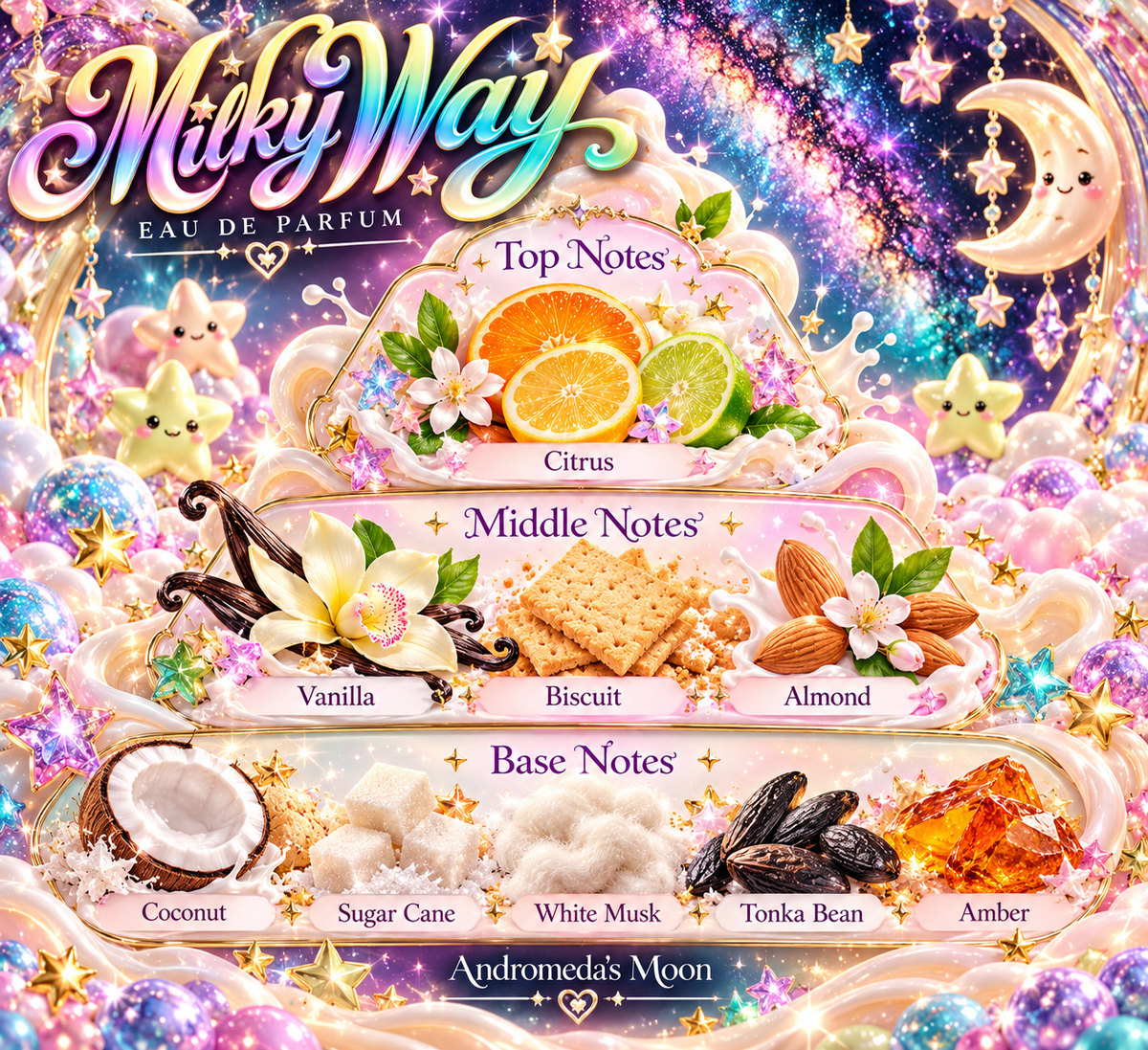 Milky Way Eau de Parfum Hybrid Fragrance