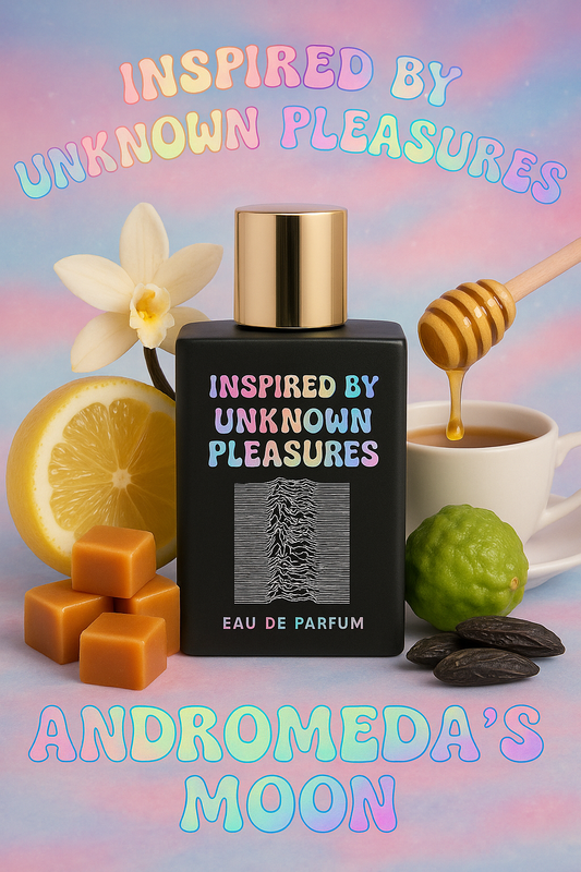Back for a limited time!Andromeda’s Inspired by Unknown Pleasures Eau De Parfum Kerosene