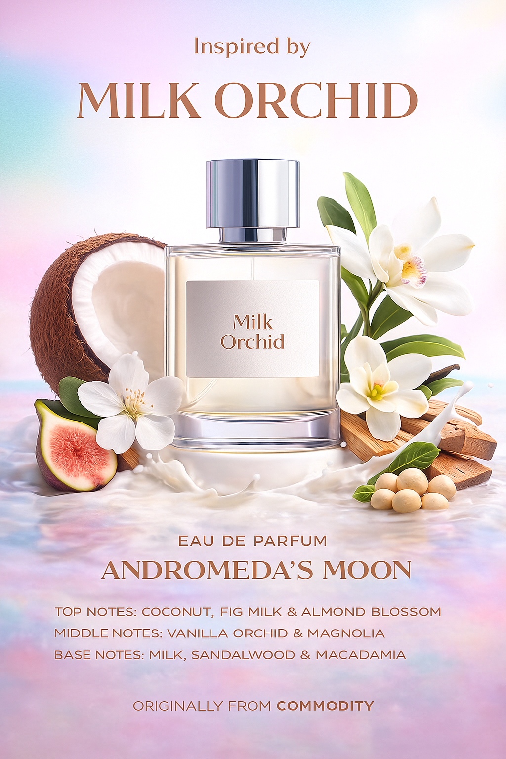 Andromeda's Inspired by Milk Orchid Eau De Parfum Commodity
