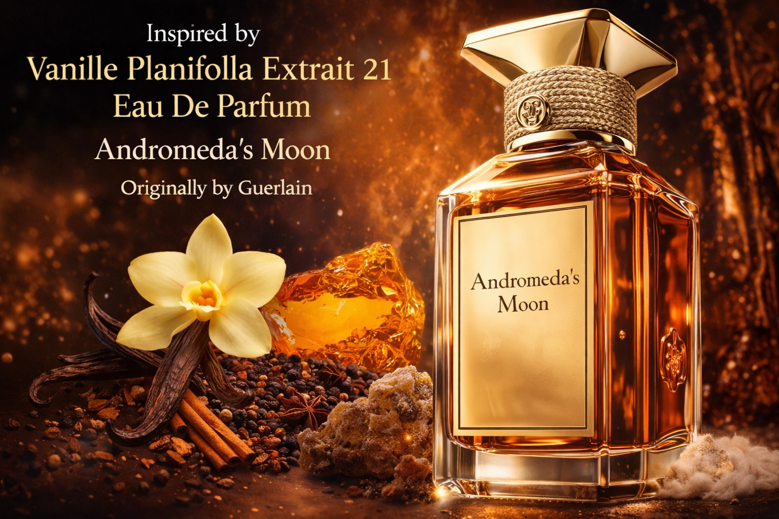 Andromeda's Inspired by Vanille Planifolia Extrait 21 Eau De