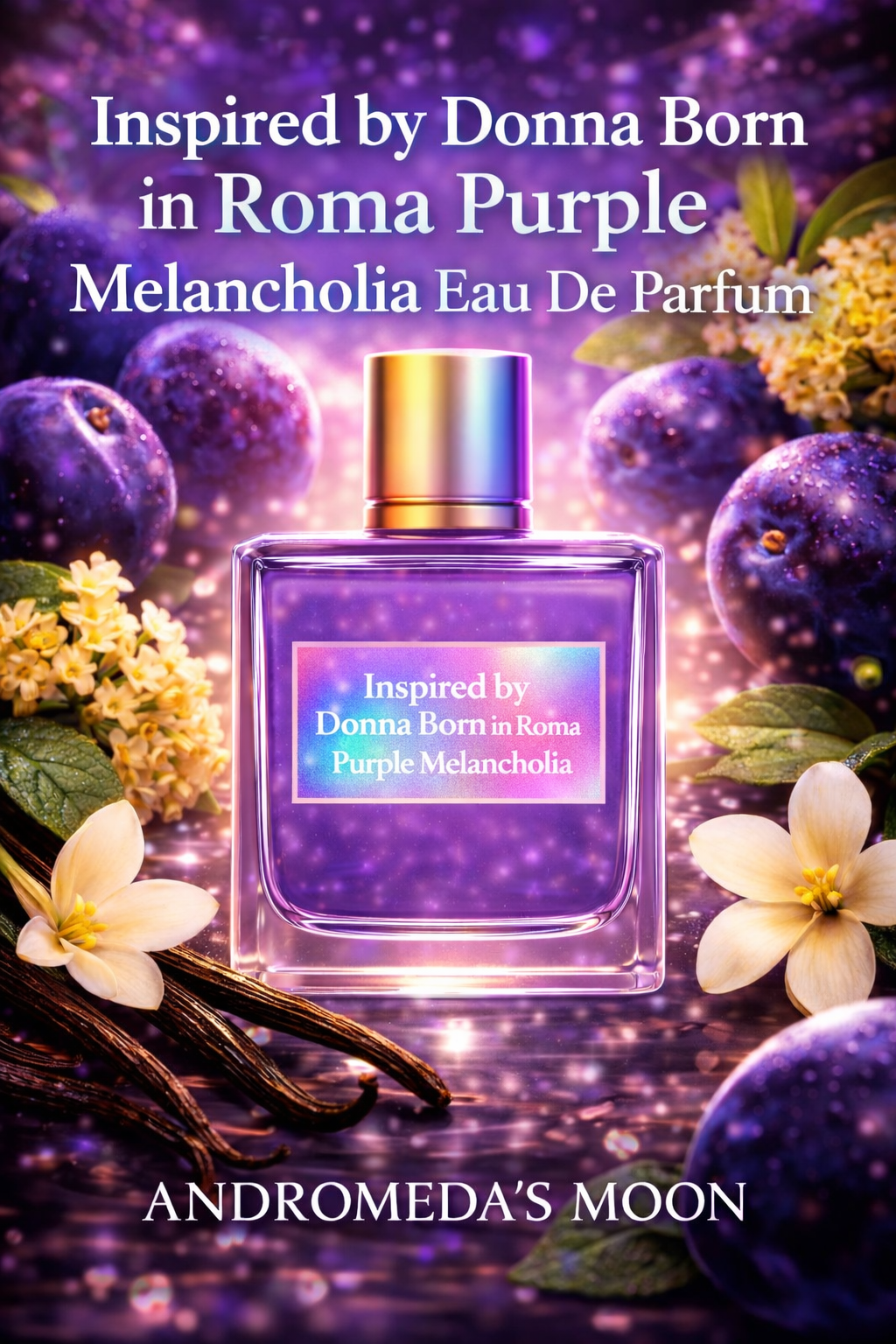 Inspired by Donna Born in Roma Purple Melancholia Eau De Parfum Valentino
