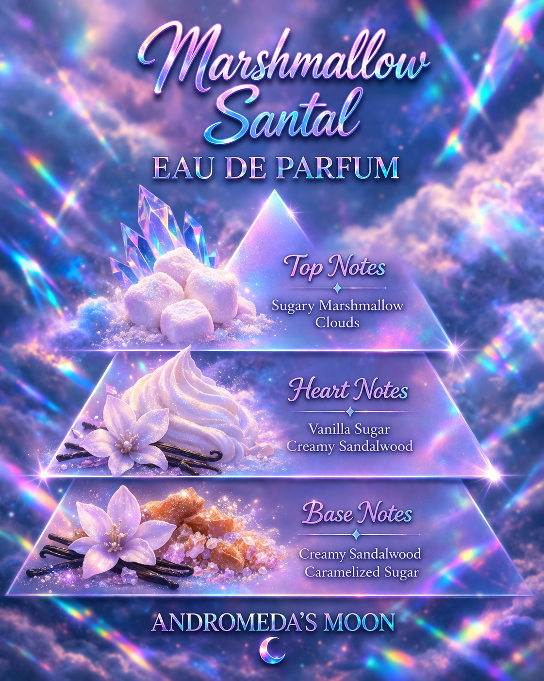 Andromeda’s Marshmallow Santal Eau De Parfum Original Fragrance