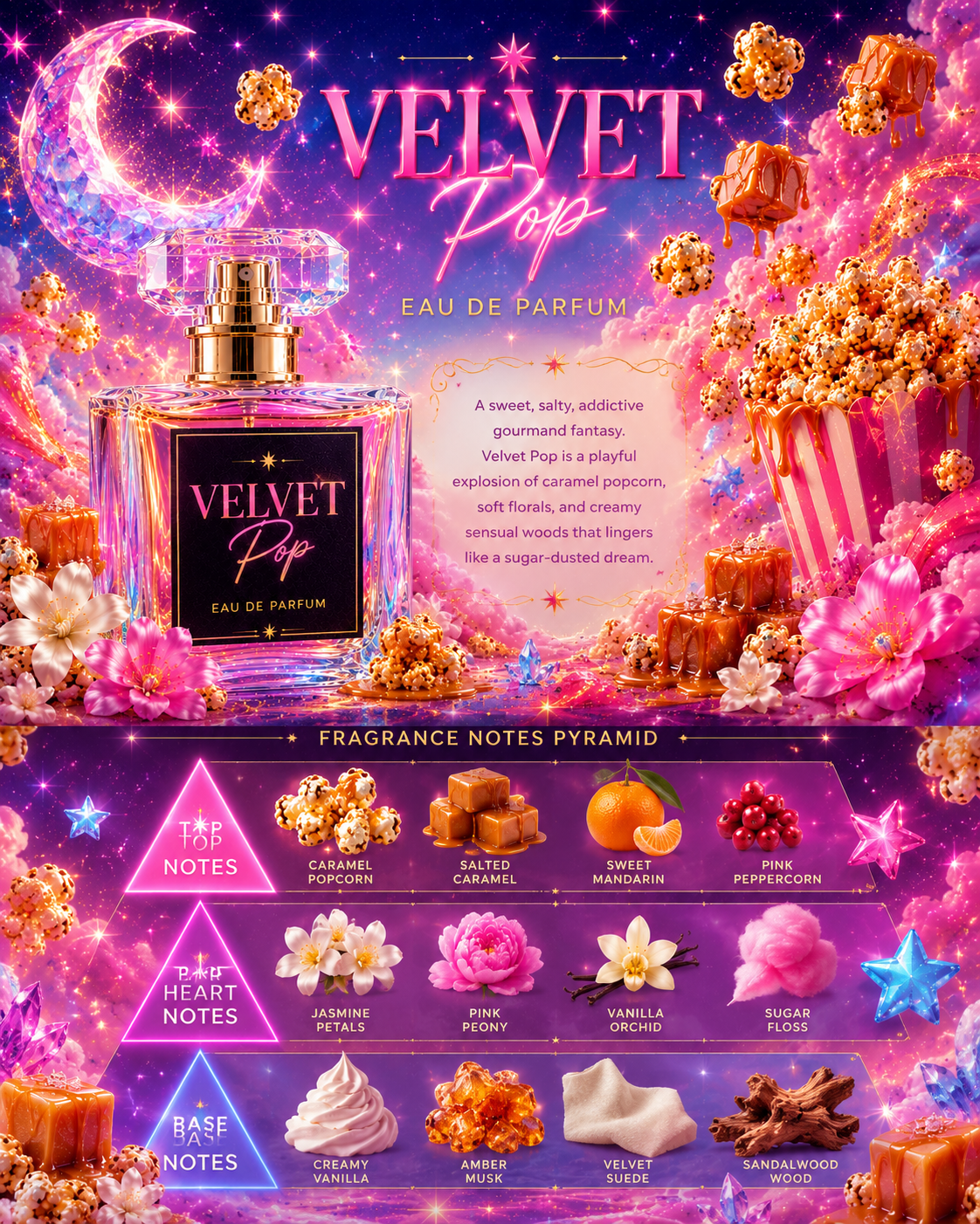 Velvet Pop Eau De Parfum Andromeda’s Moon