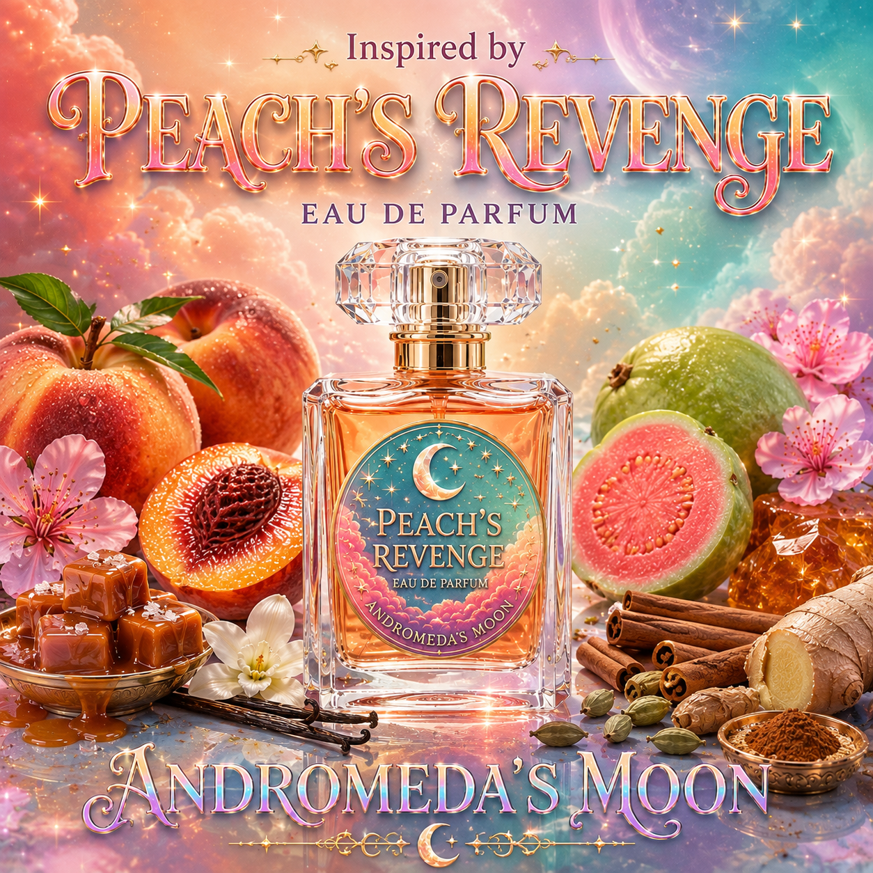 Pre Order Now! Inspired by Peach’s Revenge Eau De Parfum Sarah Baker